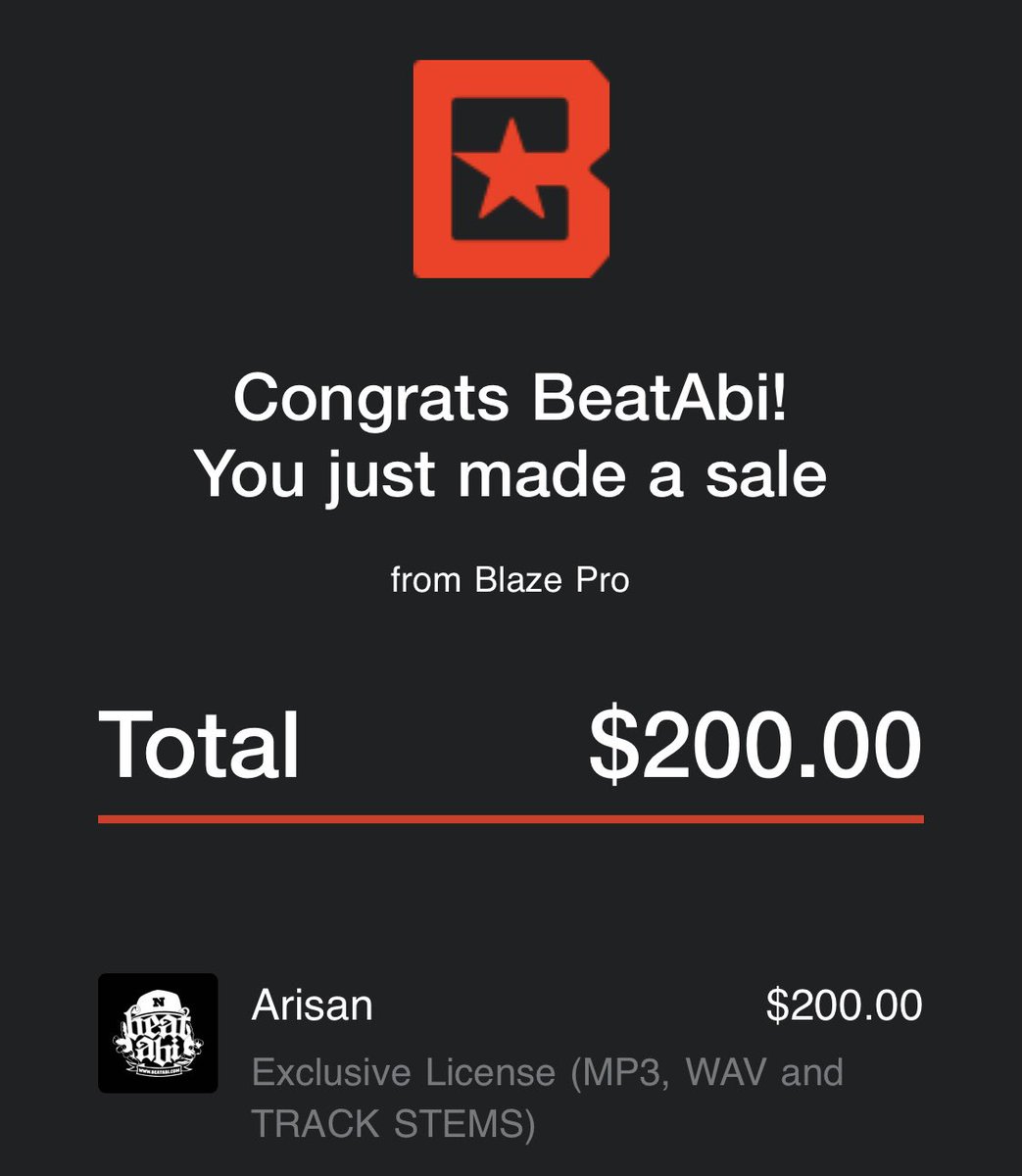 beatabicom's tweet photo. THNX @BeatStars 
The hustle goes on!!! 🚀 https://t.co/RhFIWwanQM