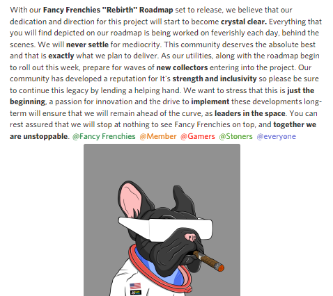Fancy Frenchies NFT tweet media