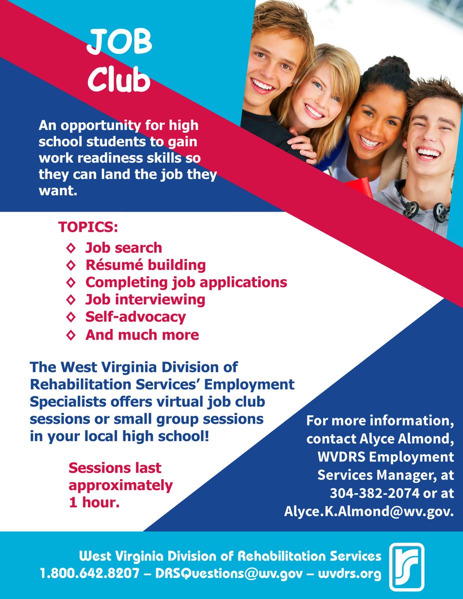 WV Division of Rehabilitation Services tweet media