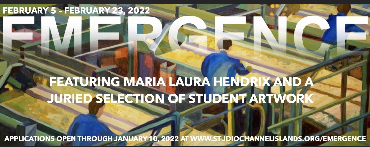 LauraHendrixArt's tweet photo. I'm excited to announce my upcoming solo show Emergence, opening February 5, 2022, at Studio Channel Islands Art Center, Camarillo CA. https://t.co/mLb3PwbD3w