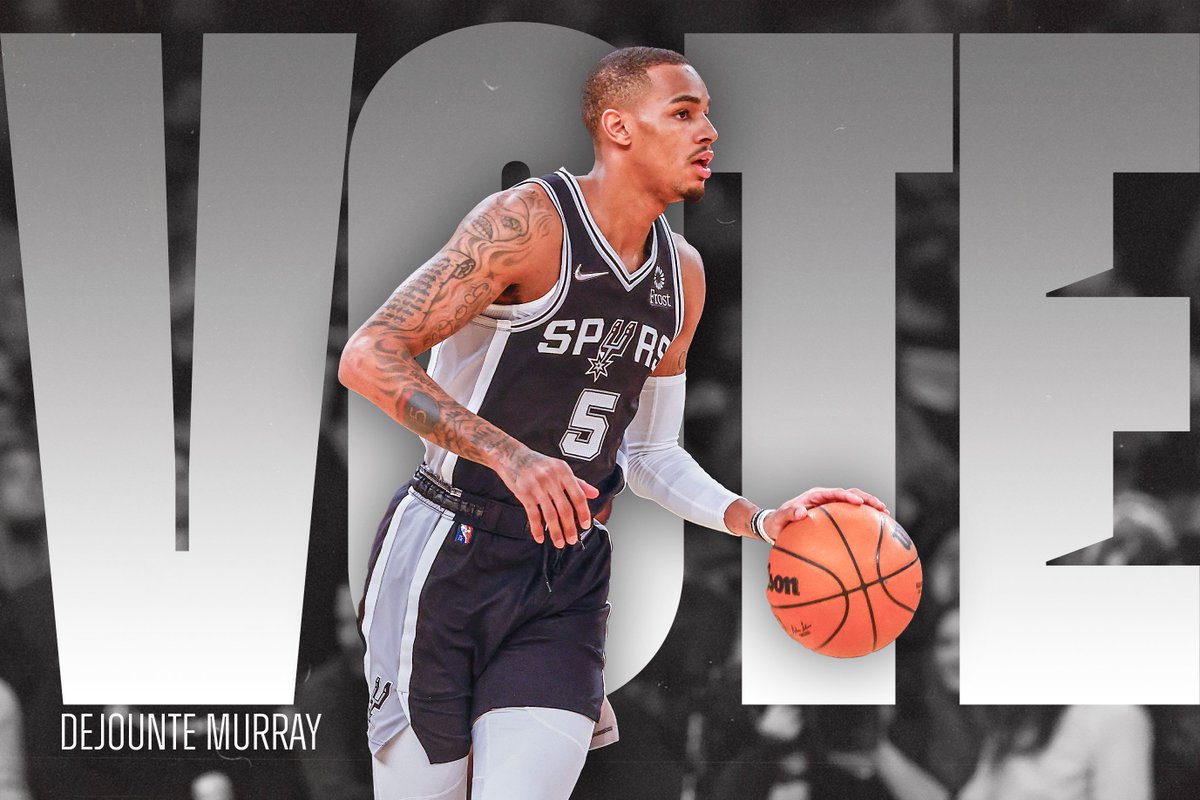 On Fridays, we vote #DejounteMurray for #NBAAllStar ⭐️

RT to cast your vote! #PorVida