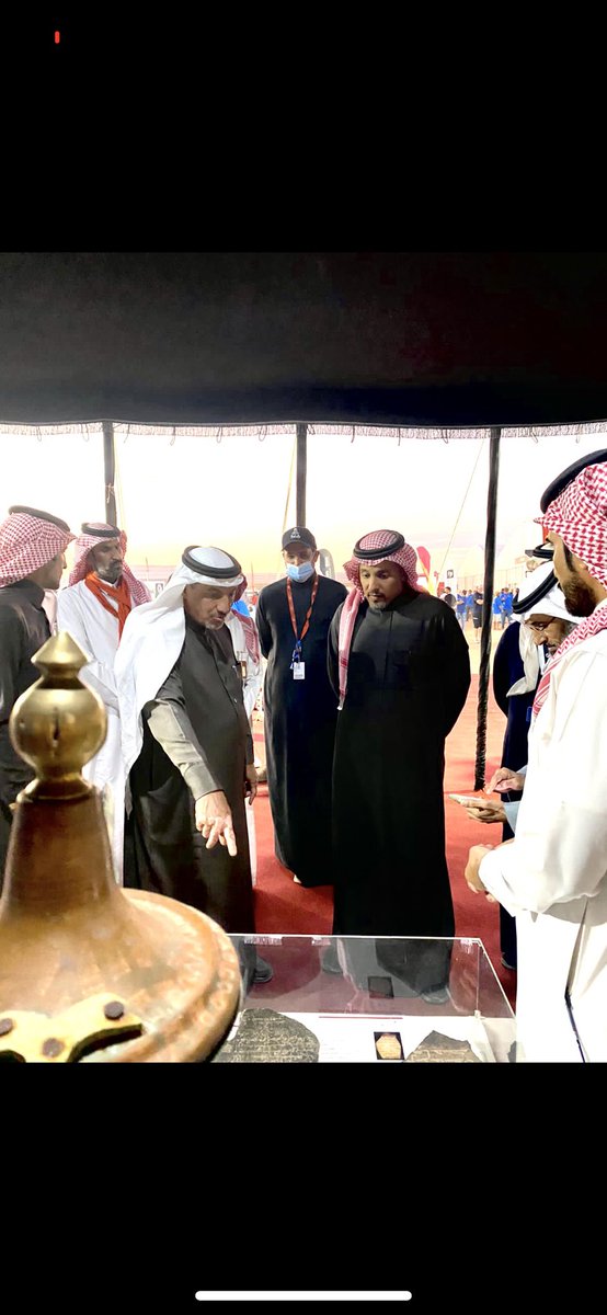 سعدت بلقاء سمو الأمير خالد بن سلطان الفيصل رئيس الاتحاد السعودى للسيارات والدرجات النارية أثناء زيارته لضيافة محافظة بيشة بميت رالي دكار 2022 لإطلاعه بالمعالم والاثار ببيشة .