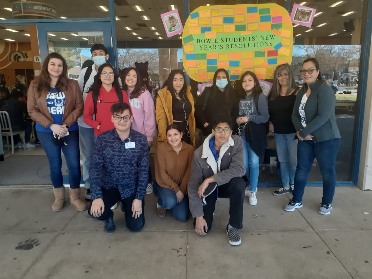 erikarubi02's tweet photo. Bowie Students’ New Year’s Resolutions! #BowieStudents #Counselors @MariaWi49342335 https://t.co/xw6MQ5ae1i