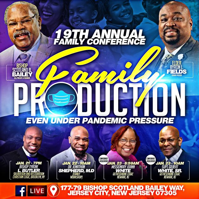 It’s our 19th Annual Family conference and we are absolutely looking forward to having you with us!