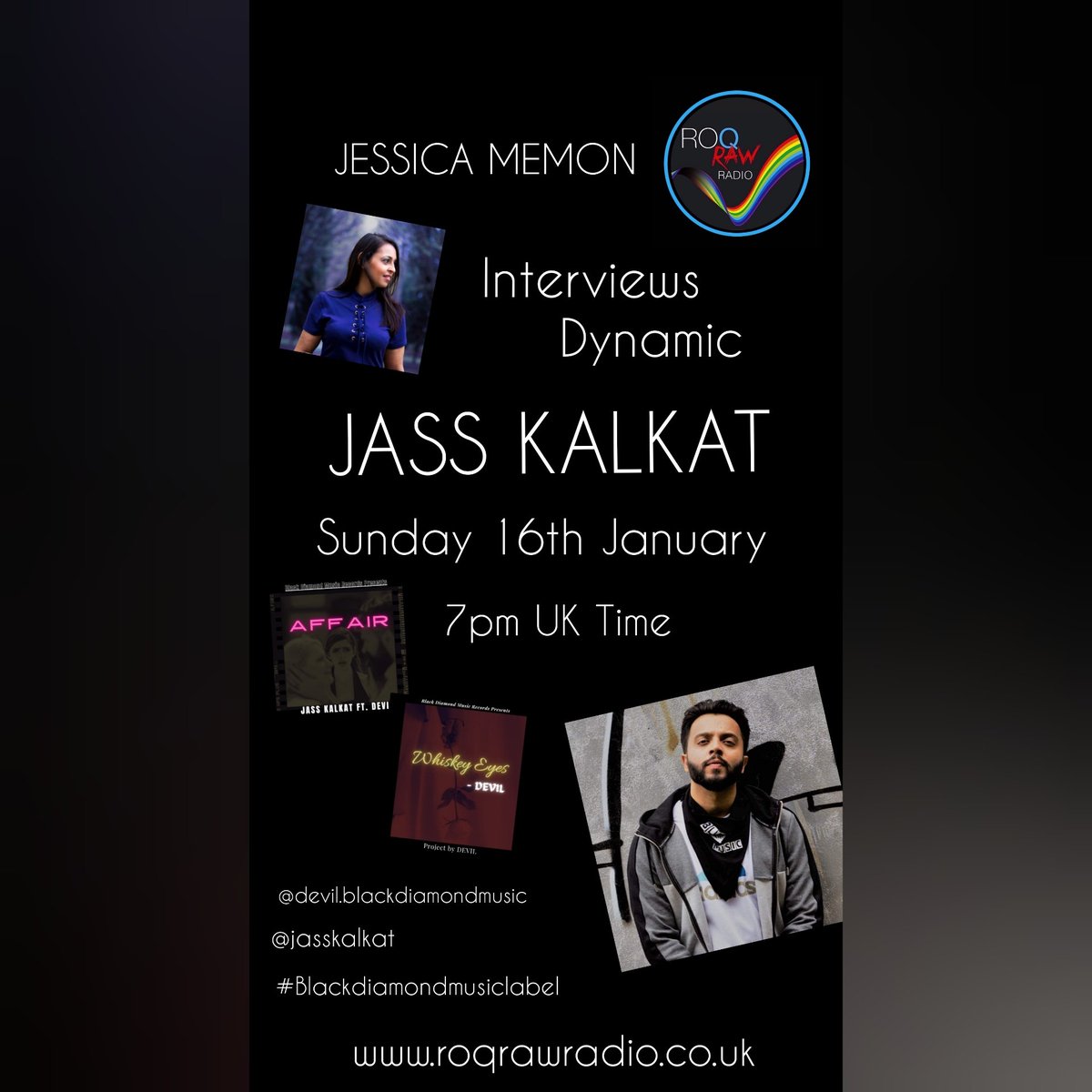 JessicaMemon (@jessdesivibes) on Twitter photo 💫💥AMAZING Interview with <a href="/jasskalkat/">jasskalkat</a> #blackdiamondmusiclabel #ukpremierprandmarketing <a href="/roqrawradio/">ROQ RAW RADIO</a> 💫💥AMAZING Interview with <a href="/jasskalkat/">jasskalkat</a> #blackdiamondmusiclabel #ukpremierprandmarketing <a href="/roqrawradio/">ROQ RAW RADIO</a>