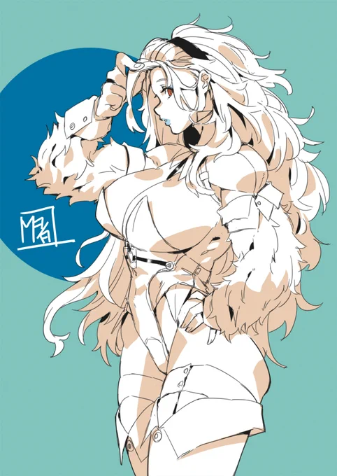Modern MoGal - Winter is for the yeti 🍨🍦

It's a busy week, so for the mean time enjoy this illustration by Guest Artist @MAKAI2013 ! 