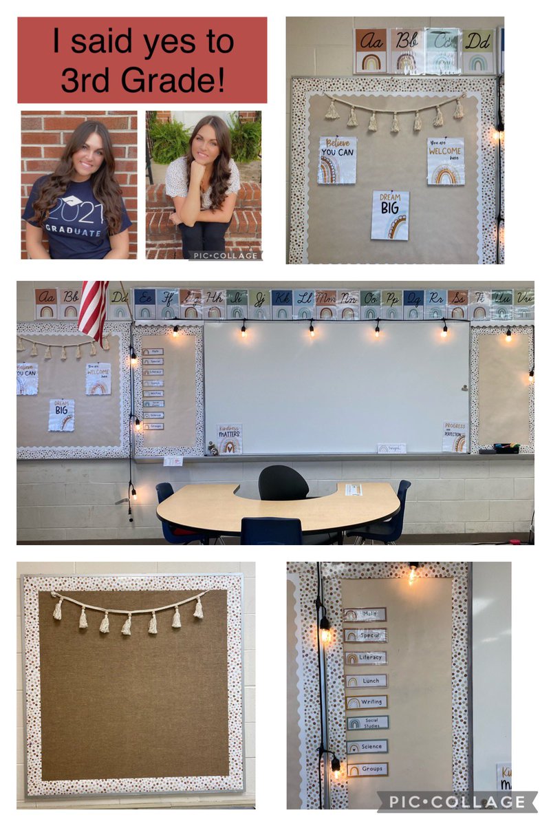 Had a blast setting up my new classroom today! 🍎📚♥️ Thank you <a href="/SharonMcKool/">Sharon McKool</a>, <a href="/DrSDougherty/">Susan Dougherty</a> , <a href="/CherylCuddihy/">Cheryl Cuddihy</a>, <a href="/MsLBernstein/">Ms. Bernstein</a>, <a href="/RiderCEHS/">Rider College of Education & Human Services</a>, and all of my other professors for preparing me for this very special moment!