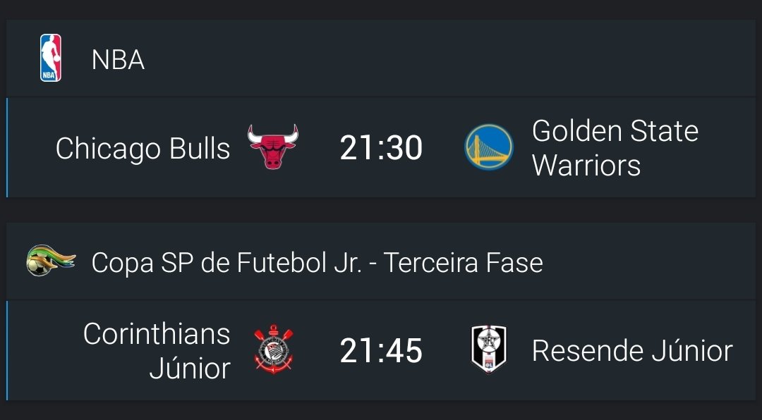 Aí não Caraí
Bulls e timão no mesmo horário