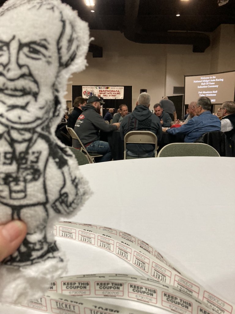 TheKatieButtera's tweet photo. This morning #flatrobin got to enjoy the @USACNation National Midget Hall of Fame Inductee lunch across the parking lot from @cbnationals. https://t.co/5FLe9mLrjW