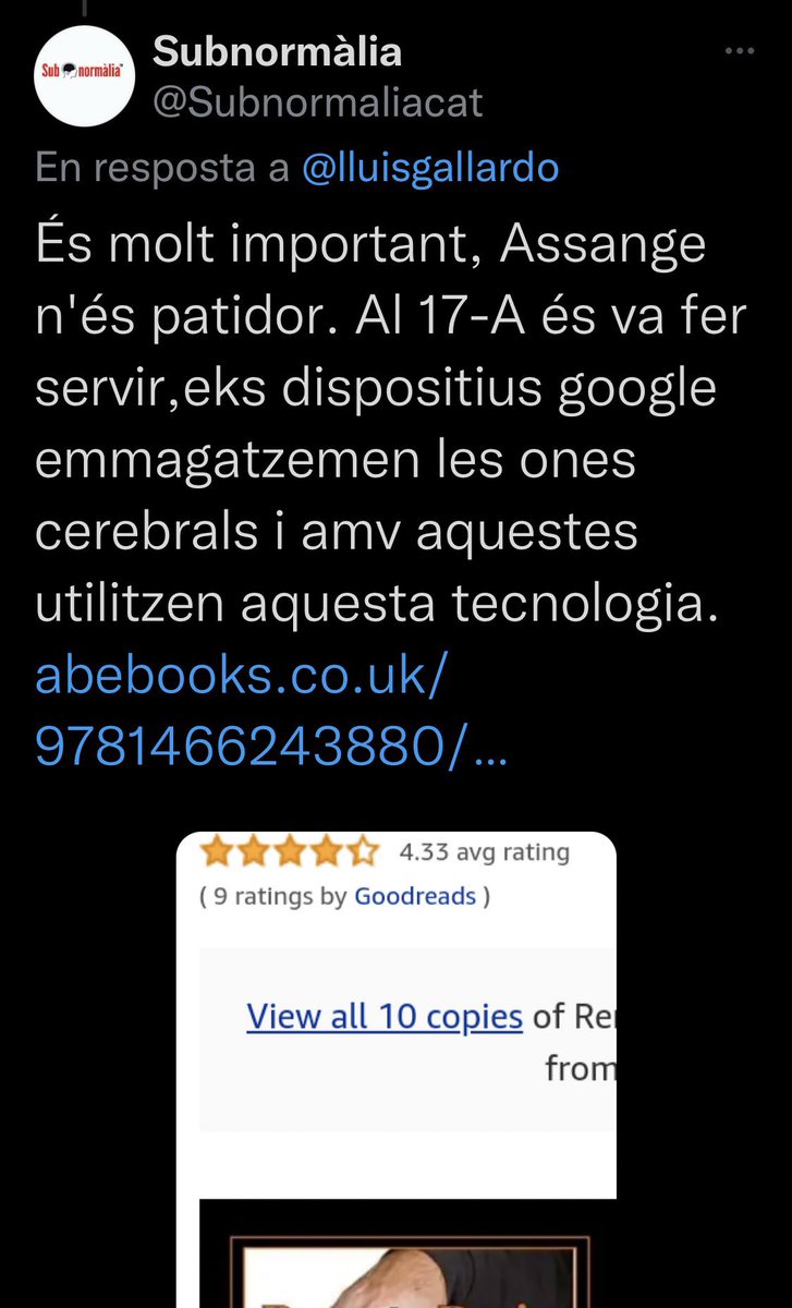 Montse_NYC's tweet photo. 📛⚠️ATENCIÓ, SUPOSO QUE VEIEU COM FUNCIONA (@ SUBNORMALIAcat)…👽🤮

–ANTI #FEMINISTA
–ANTI VACUNES
–#AMENACES DE MORT
–#DELIRIS, SOBRE GOOGLE (emmagatzema ones cerebrals…)

Riuria, si no perquè és trist i perillós tenir perfils així a TW

—QUÈ PROPOSEU FER AMB ELLS? Comenteu-ho https://t.co/kSIQRBDbtO