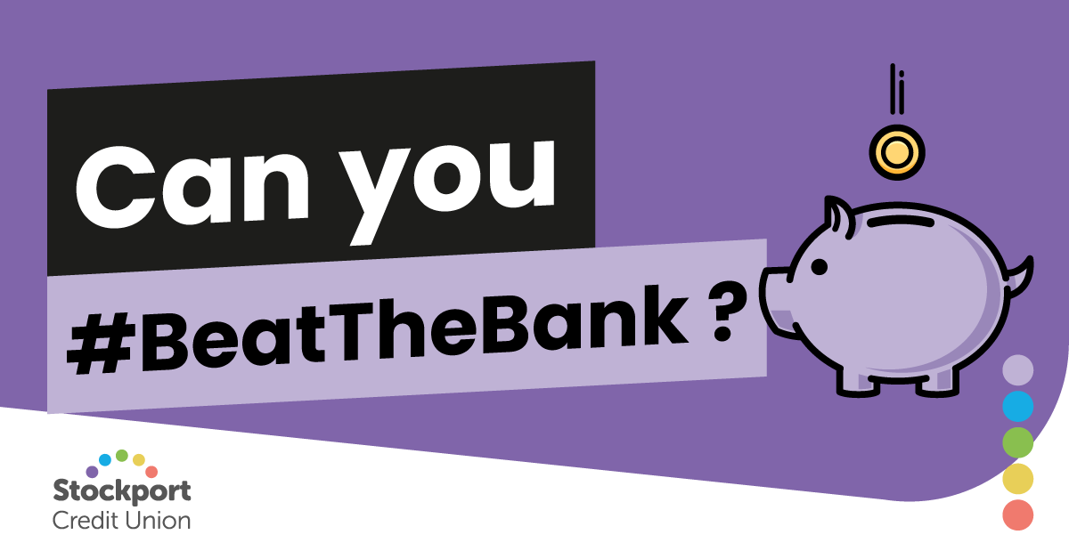 Can YOU #BeatTheBank? Our loans might help you!

Our Payroll Plus Loan - which employees of certain companies in #Stockport can apply for - has an exclusive interest rate, often more affordable than high-street banks. 

We challenge you to #BeatTheBank, compare their APR to ours!