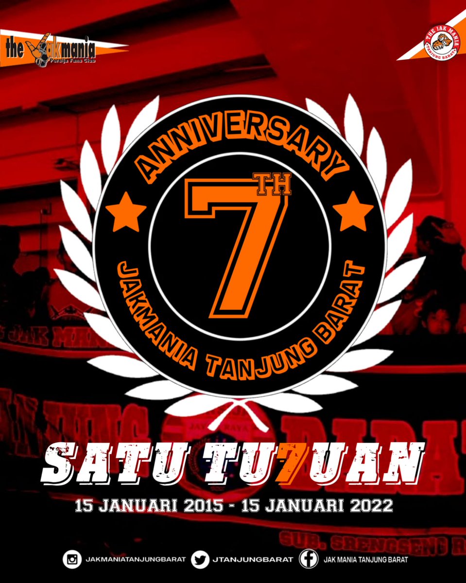 Semoga di ultah yang ke 7 semua harapan punggawa JTB tercapai. Terutama NAIK KORWIL 💥👏🏻👏🏻 AMIIN