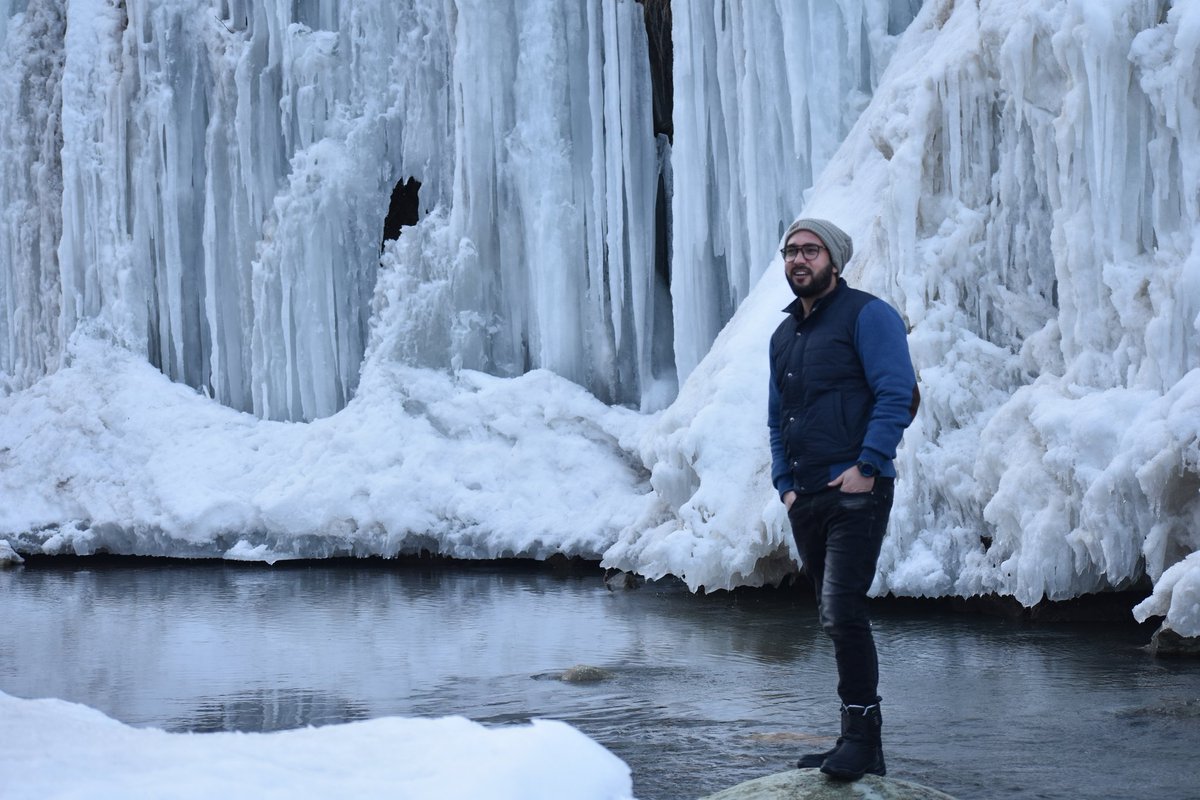 AabidMagami's tweet image. Smile It's Kashmir #WinterWoes