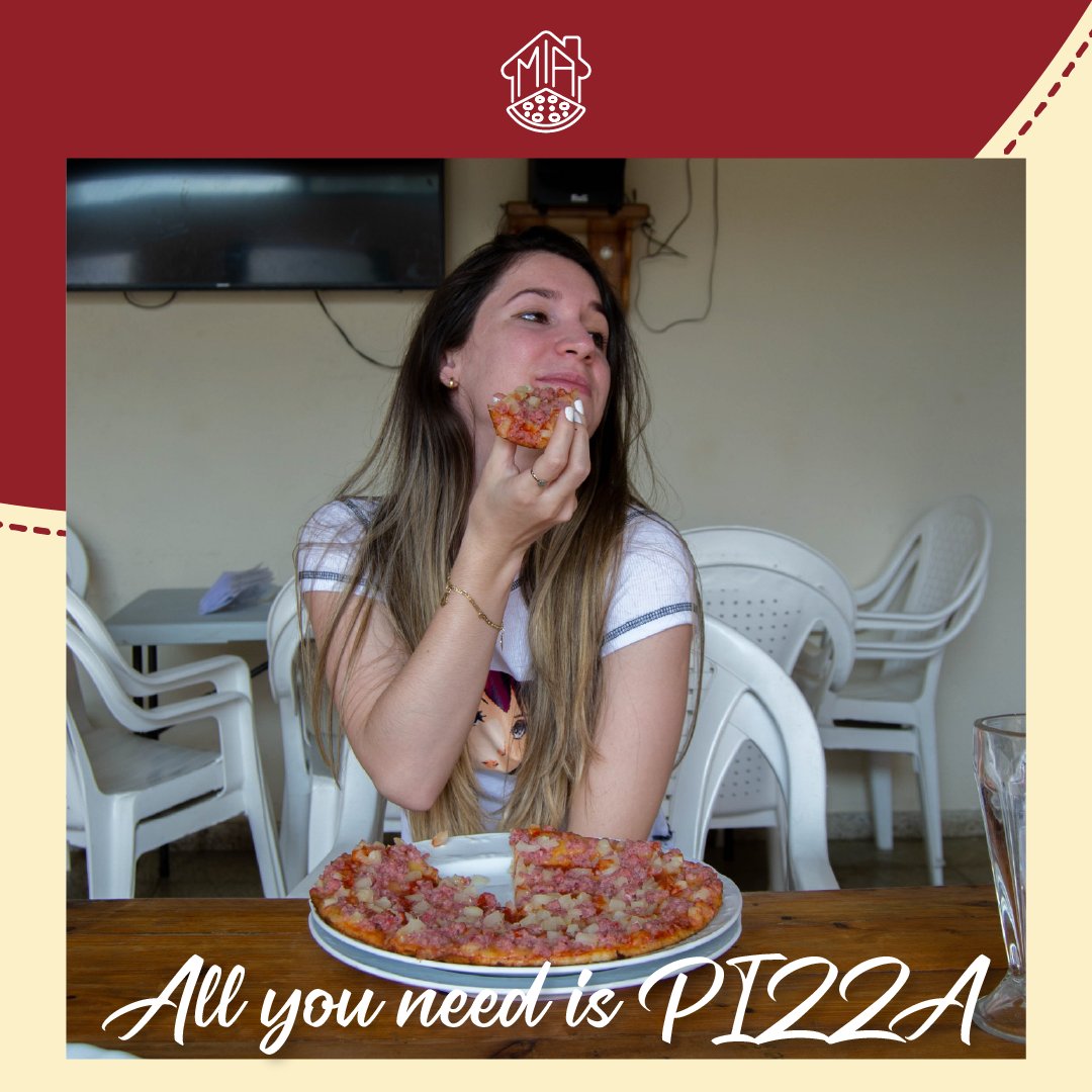 LaMiaPizza_'s tweet image. No hay mal que 100 años dure, ni pena que una pizza no cure 😏

Todo lo que necesitas es... PIZZA 😋

📍Estamos en: Ave 29, e/202 y 204. La Lisa. Habana.

✨El restaurante está abierto de Lunes a Domingo de 9am a 10pm.

🛵Servicio a domicilio:
📱+53 51469744
📞(7) 2718614