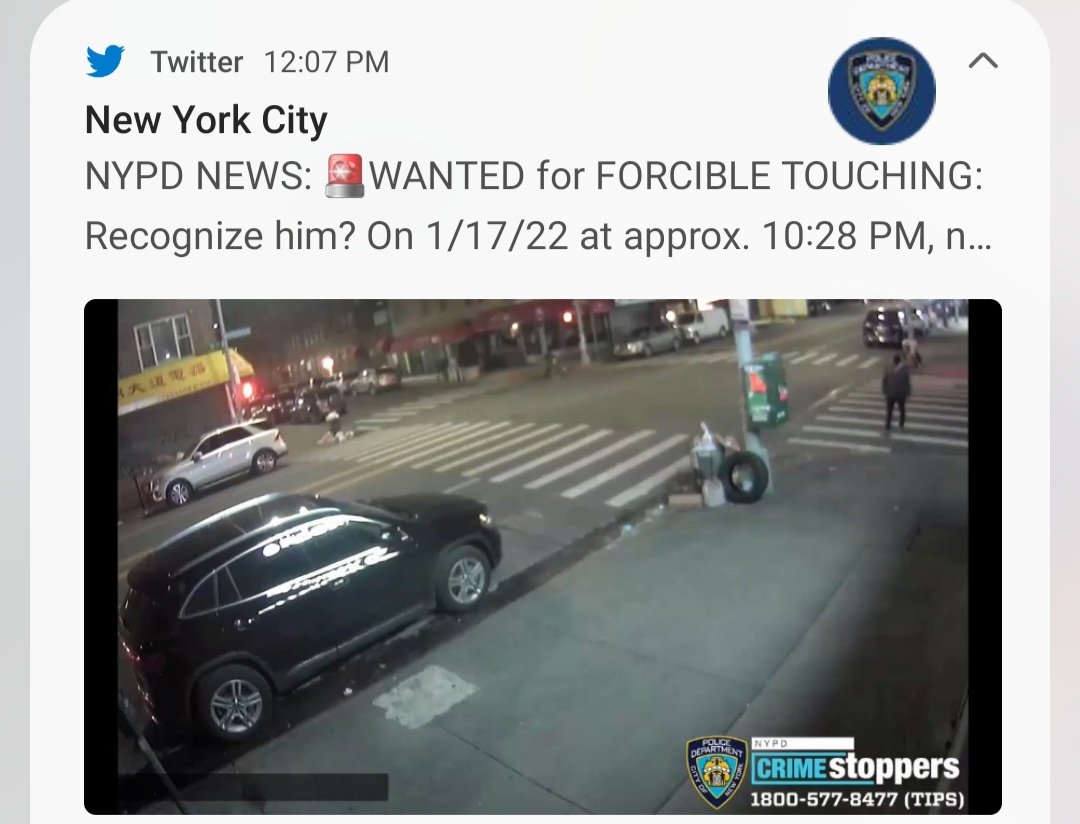_daisysweet's tweet photo. @NYPDnews @NY1
They are telling us crimes of the future! 

Today is 1/14/2022 

Had me buggin for a sec https://t.co/0NGgqXDsln