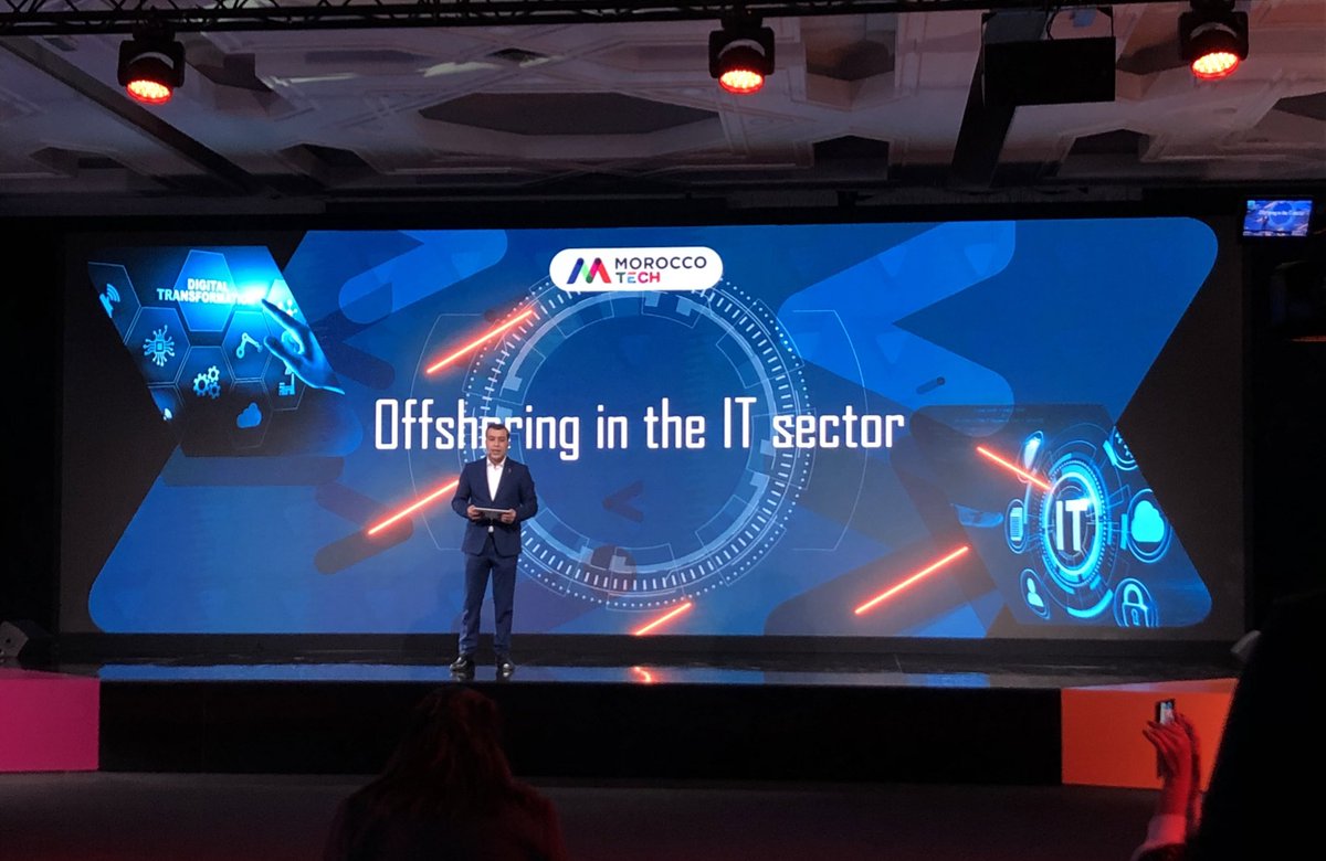 moroccotech_ofc's tweet photo. Our Last and 7th panel of the #MoroccoTech "Offshoring in the IT sector 
#LIVE NOW: https://t.co/hqtMBDECO8
#Maroc https://t.co/TUmm2Y4d3e