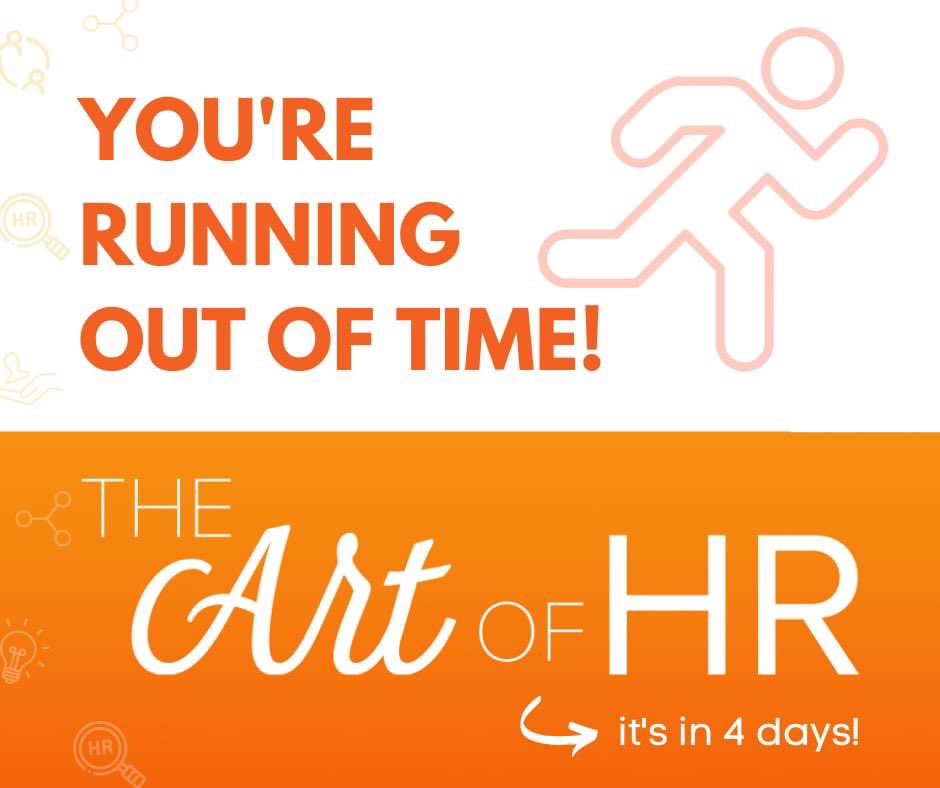 Ohrma1's tweet photo. The 2022 Art of HR Conference featuring The State of the Workforce is 4 days away (Jan. 18)! Space is filling up fast. Get your tickets today: https://t.co/Z4yDn4CcKj

#ARTOFHR #HRConference #Retention #FloridaConference #hrflorida #hrfl @CareerSourceCLM https://t.co/0OkntWg65o