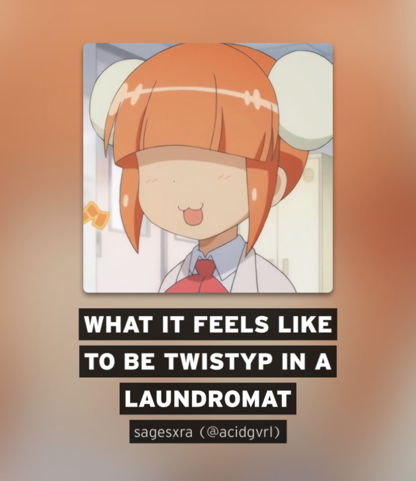 sagesxra's tweet photo. New pluggncore beat out now !! πππ€ WHAT IT FEELS LIKE TO BE TWISTYP IN A LAUNDROMAT by sagesxra (@acidgvrl) on #SoundCloud https://t.co/UMe4gIUVTC #pluggnb #twistyp #pluggncore #yeat #summrs #kankan #breakcore #acidgvrl #sagesxra https://t.co/epLaSzysFw