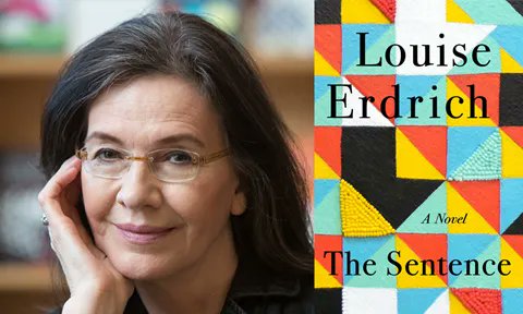 IndianAffairs's tweet photo. Read newest novel by @PulitzerPrizes winner writer @Chatt_LErdrich The Sentence to see broader social & political issues through realities of being #NativeAmerican in the US #Anishinaabe #Indigenous #IndianCountry #StoriesBack #IdentityBack #EVERYTHINGBACK https://t.co/5anp03iUW8 https://t.co/jP9bzDhdaK