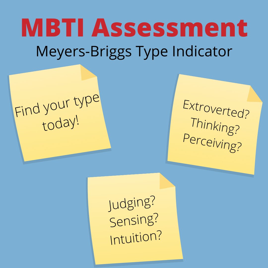 BUCareerDevelop's tweet photo. Take the MBTI Assessment to find your type and learn how to apply those insights to a career! https://t.co/TUrfpX5XTR