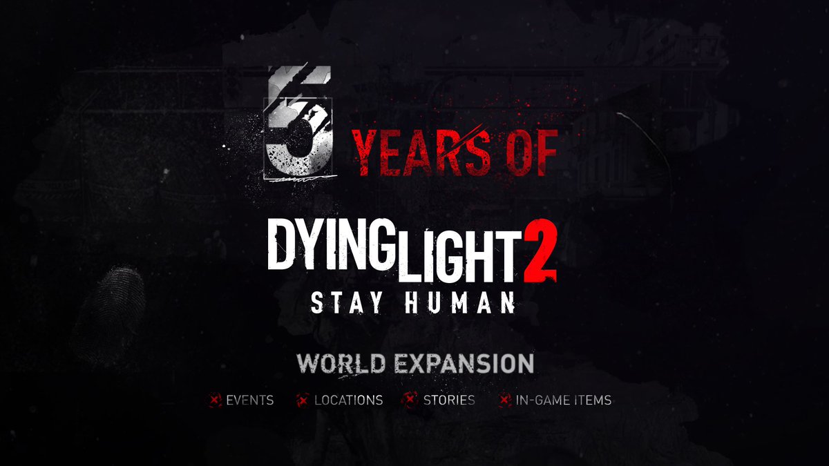 Want to know what will happen AFTER the premiere? We guarantee to expand the world of Dying Light 2 Stay Human for at least 5 years post launch with new stories, locations, in-game events and all the fun stuff you love!
#DyingLight2 #StayHuman