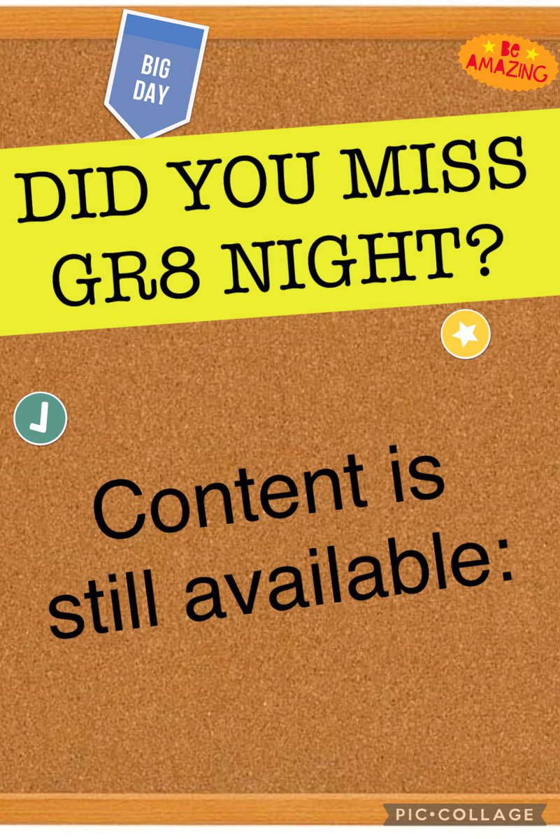 Last night we held our “Virtual Open House and Gr8 Info Night” WANT A TOUR?

thinglink.com/card/140850383…

thinglink.com/card/140850156…