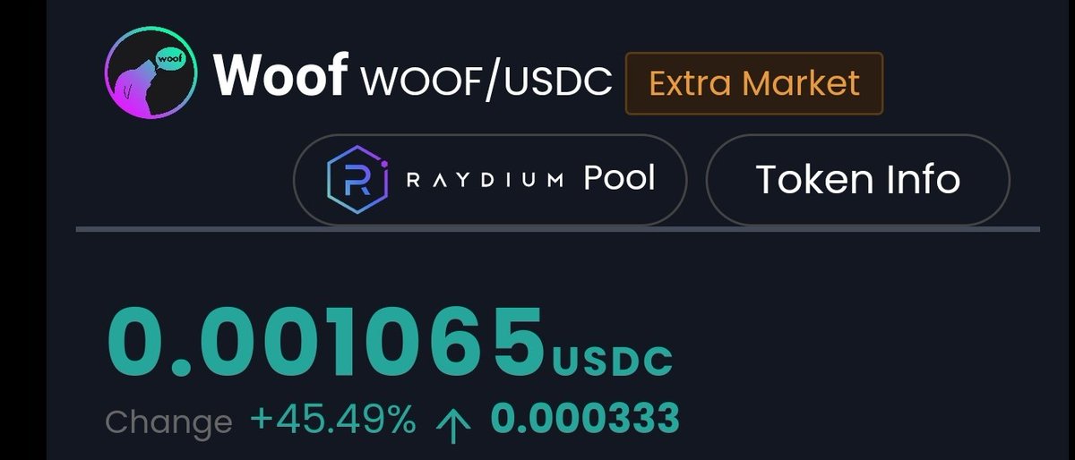 WoofsolanaArmy's tweet photo. How it started                    How its going https://t.co/q4ZUWZy55B