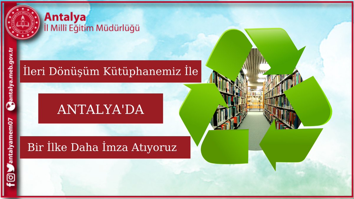 antalyamem07's tweet photo. 🔷Antalya'da Bir İlke Daha İmza Atıyoruz🔷
Çok Yakında Antalya'mızı İleri Dönüşüm Kütüphanemizle Buluşturuyoruz
@huseyiner07
@AntalyaValilik
@tcmeb https://t.co/1xm9gXegPy