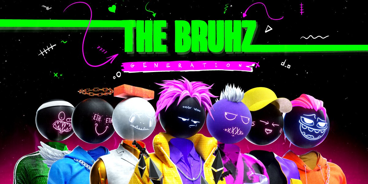 #gevolgang here?
Me and <a href="/ov_eduard/">Eduard_ov</a> launching <a href="/thebruhz/">The Bruhz Generation</a> project and need you support! 
We believe in the power of the community and don't use any dirty spam marketing or shitty influencers ☠️
Let's show what we can do together! 
🟠🟡RETWEET!🟢🟣
🔵🟣thebruhz.wtf🟠🔴