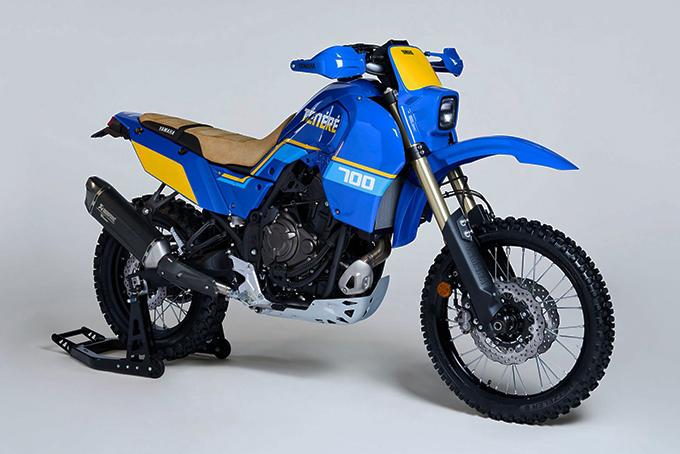 visordown's tweet photo. Staying with the Dakar theme today, Crispy Club has developed a bolt-on kit to transform the Yamaha Tenere 700 into an unreal retro-rally machine.
How wicked is this?!
More here: https://t.co/ezy53nV6qT
#YamahaTenere700 #Yamaha #Dakar #CrispyClub https://t.co/hjyMgkZKJF