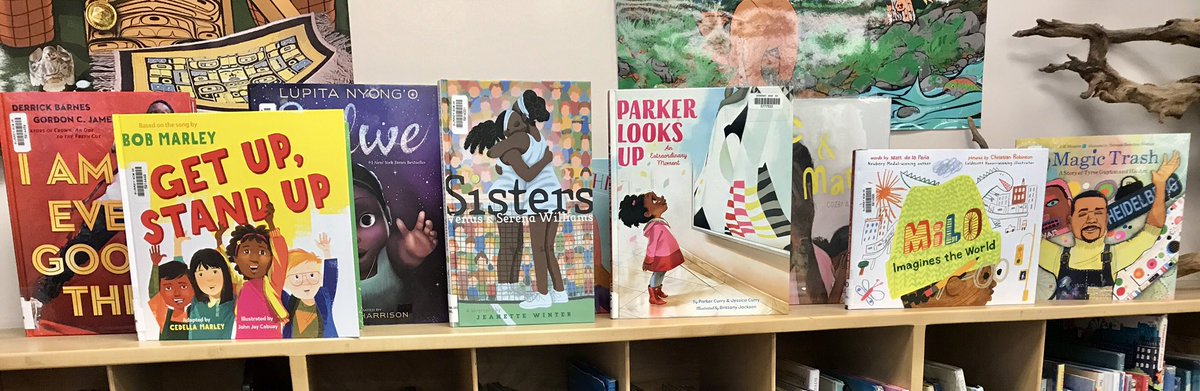 Some of the books in our collection for #BlackExcellenceDay and #BlackHistoryMonth 
<a href="/bridgeV33/">Bridgeview</a> #sd36learn #sd36tl