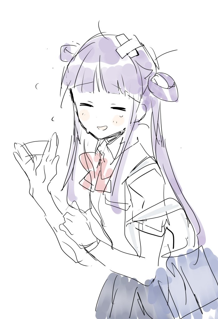 「あ、ちょっとだけいっちゃんと話してうちのオリジナル子を話したです😇いっちゃん描」|raemzのイラスト