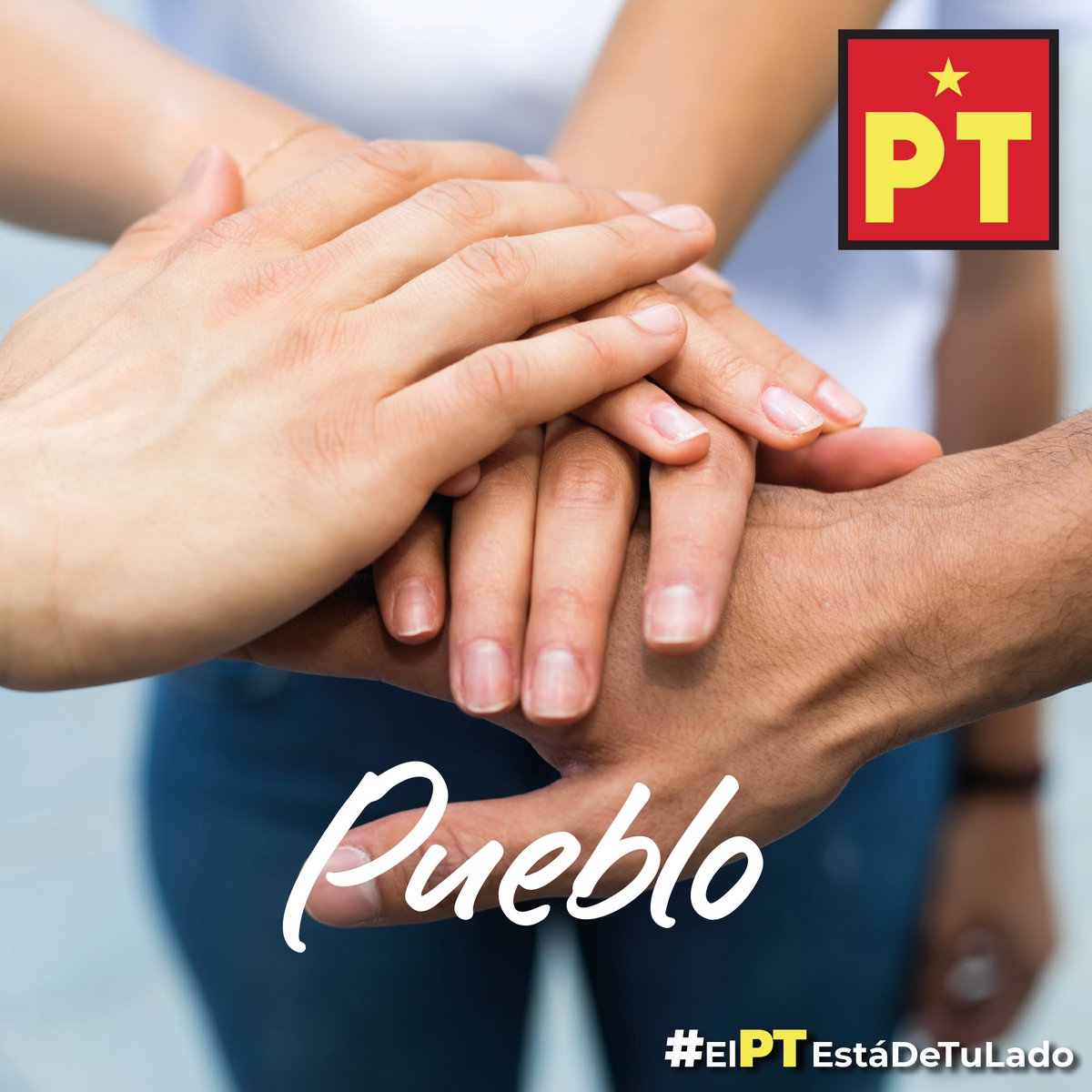 La unidad y el pueblo son nuestros pilares fundamentales, por ellos seguimos de pie, luchando.
#SomosPT #ElPTEstáDeTuLado