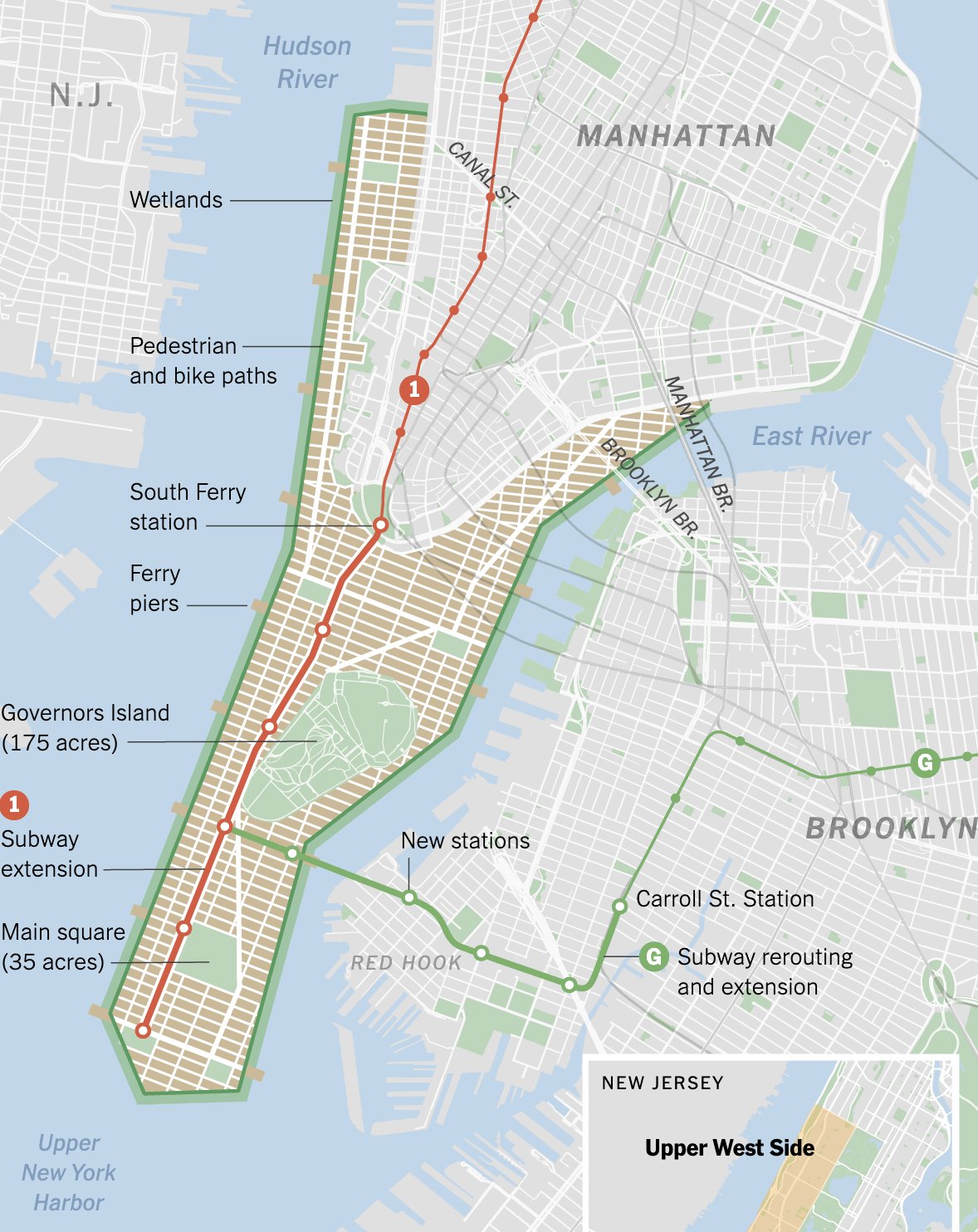 Brooklyn Street Map Pdf Patrick Collison On Twitter: "On Growing Manhattan By Building New  Manhattana, A 1,760-Acre Extension: Https://T.co/Ynmrak7Jtu 🤩  Https://T.co/C1Kcijns4G" / Twitter
