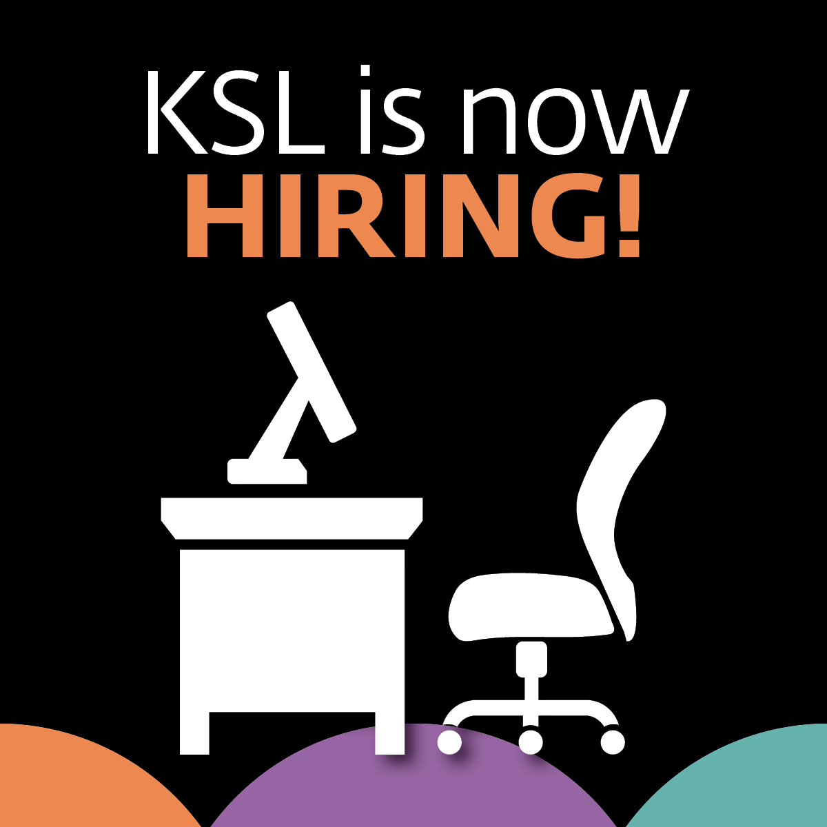 KSLBiomedical's tweet photo. Have you heard? KSL is still hiring for a variety of jobs! Check out our current listings here: https://t.co/R7F6PJl3sP https://t.co/lOUTc6IHWh