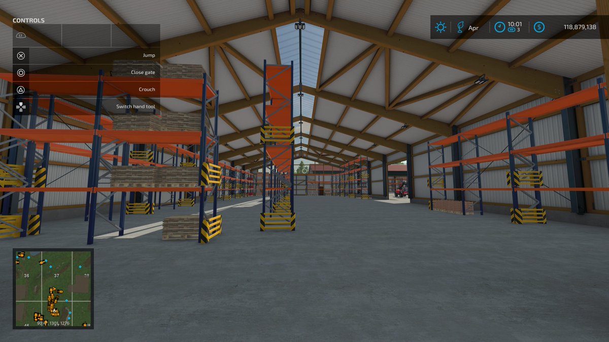 LongRufusk's tweet photo. #PS5Share, #FarmingSimulator22 ilegit built a distribution Warehouse #gaintssoftware https://t.co/GmtquoH1v9