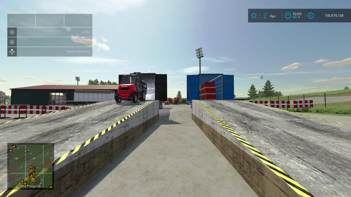 LongRufusk's tweet photo. #PS5Share, #FarmingSimulator22 ilegit built a distribution Warehouse #gaintssoftware https://t.co/GmtquoH1v9