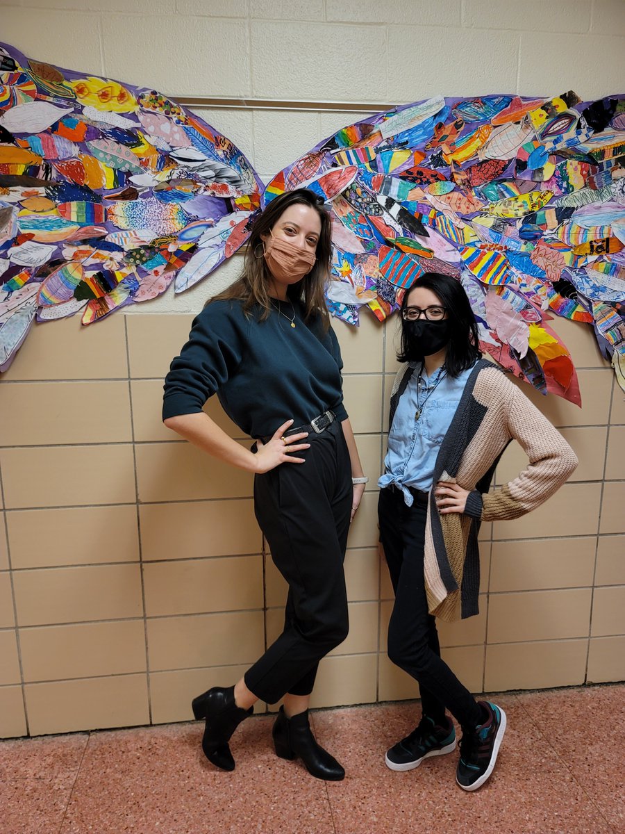 Fam! I get the pleasure of introducing you to another student teacher! Below is Ms. Tebay and she will be working with our other awesome art teacher Ms. Payne! Welcome Ms. Tebay!!!