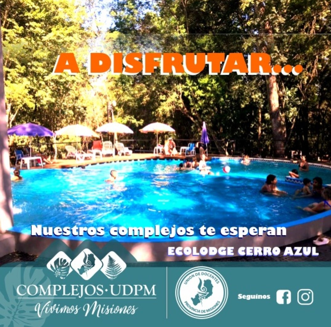 udpm_misiones's tweet photo. Hace calooorr...pero vos si sos afiliado a la UDPM podes refrescarte en cualquiera de los @LodgesUdpm 🌞⛱😎 https://t.co/lvlDXfb23r