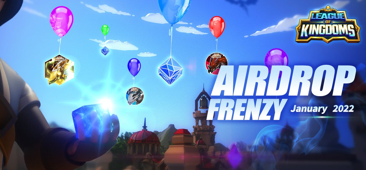 LEAGUE OF KINGDOMS ๐ฒ (@leaguekingdoms) on Twitter photo ๐ชLOKA Airdrop Frenzy๐ช
๐Lucky winners will get a Drago sticker NFT or 100 $LOKA airdrop!๐๐ฒ
All the ๐ชmarked tweets during January 2022 eligible for entry
To enterโฌ๏ธ
๐ Follow instructions on each tweet
๐ Retweet
๐ Tag 5+ friends
One winner per each tweet. Starts now!!๐ ๐ชLOKA Airdrop Frenzy๐ช
๐Lucky winners will get a Drago sticker NFT or 100 $LOKA airdrop!๐๐ฒ
All the ๐ชmarked tweets during January 2022 eligible for entry
To enterโฌ๏ธ
๐ Follow instructions on each tweet
๐ Retweet
๐ Tag 5+ friends
One winner per each tweet. Starts now!!๐