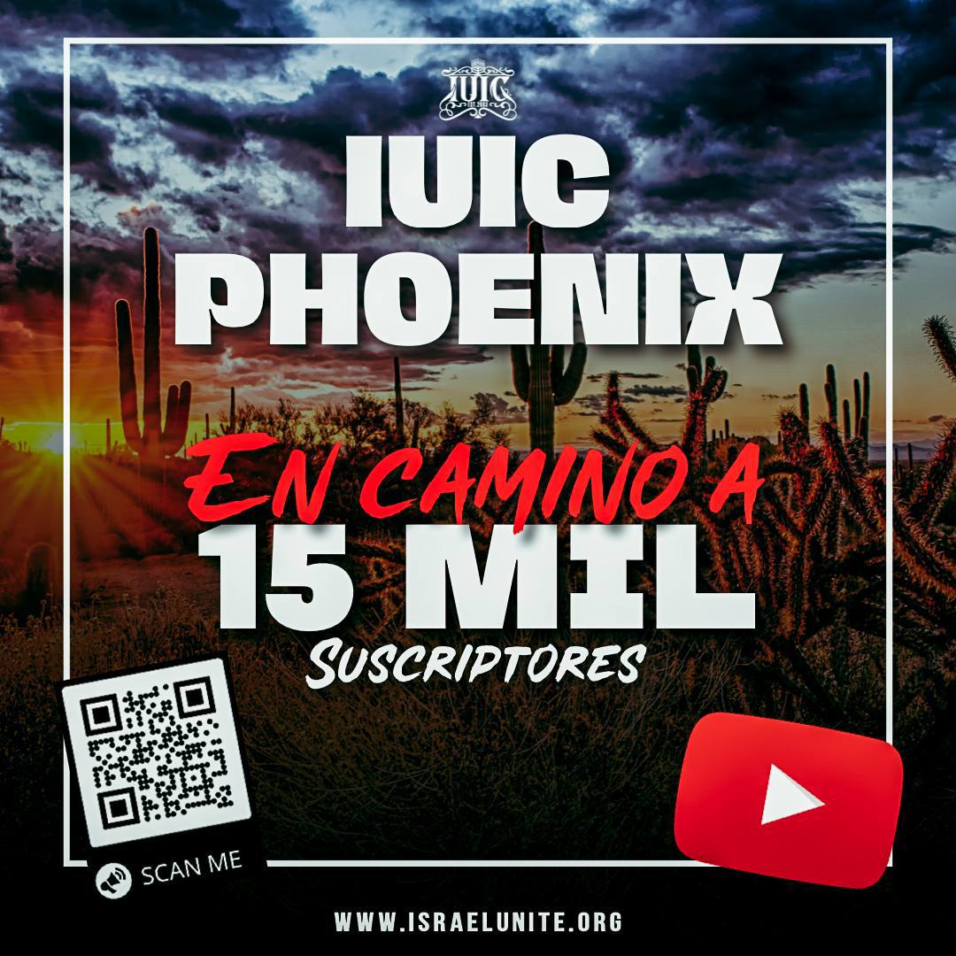 _IUICDC's tweet photo. 🚨🚨🚨🚨🚨¡¡¡#SUSCRÍBETE a IUIC Phoenix en YouTube y ayúdanos a llegar a nuestra #meta de 15MIL SUSCRIPTORES para que podamos continuar #predicando la Buena Nueva por todo el #mundo!!! https://t.co/vFrkTvq12i
