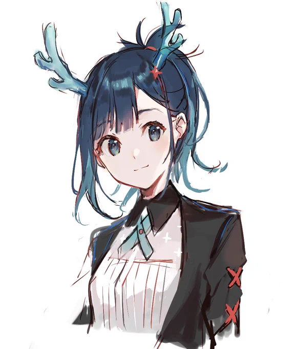実はわたしも今日いっちゃんを描いたよ😭らくがきごめんね @itsuki_htsr 