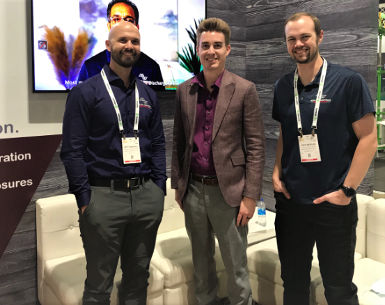 norcalcontrols1's tweet photo. So great meeting up with our customer
@BurnsMcDonnell, yesterday! 
#backinperson #strongertogether #TheNorcalWay #isnaesna22 @intersolarNA https://t.co/zW34ttdvag
