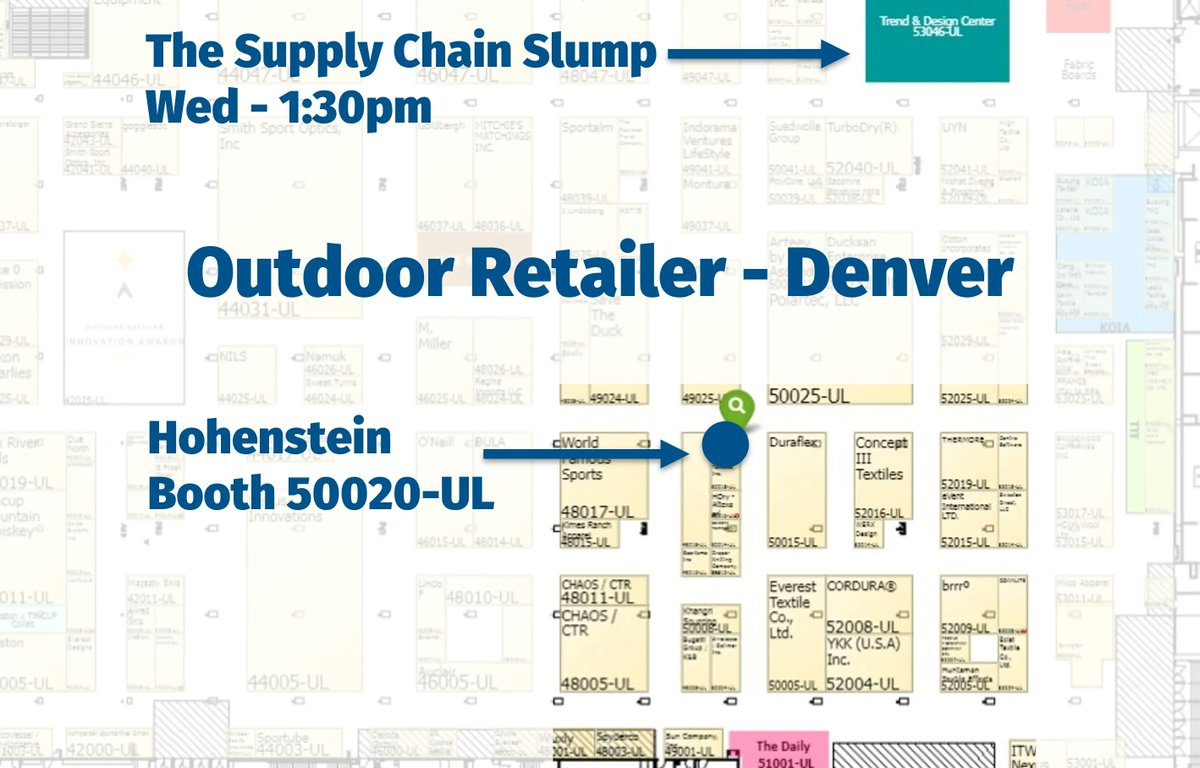 caseystrauch's tweet photo. Schedule a meeting at our @OutdoorRetailer booth: https://t.co/Uyj40DoHRw
#ORWM #Denver @Hohenstein_1946 @OEKO_TEX_Int https://t.co/p20GnzllQL