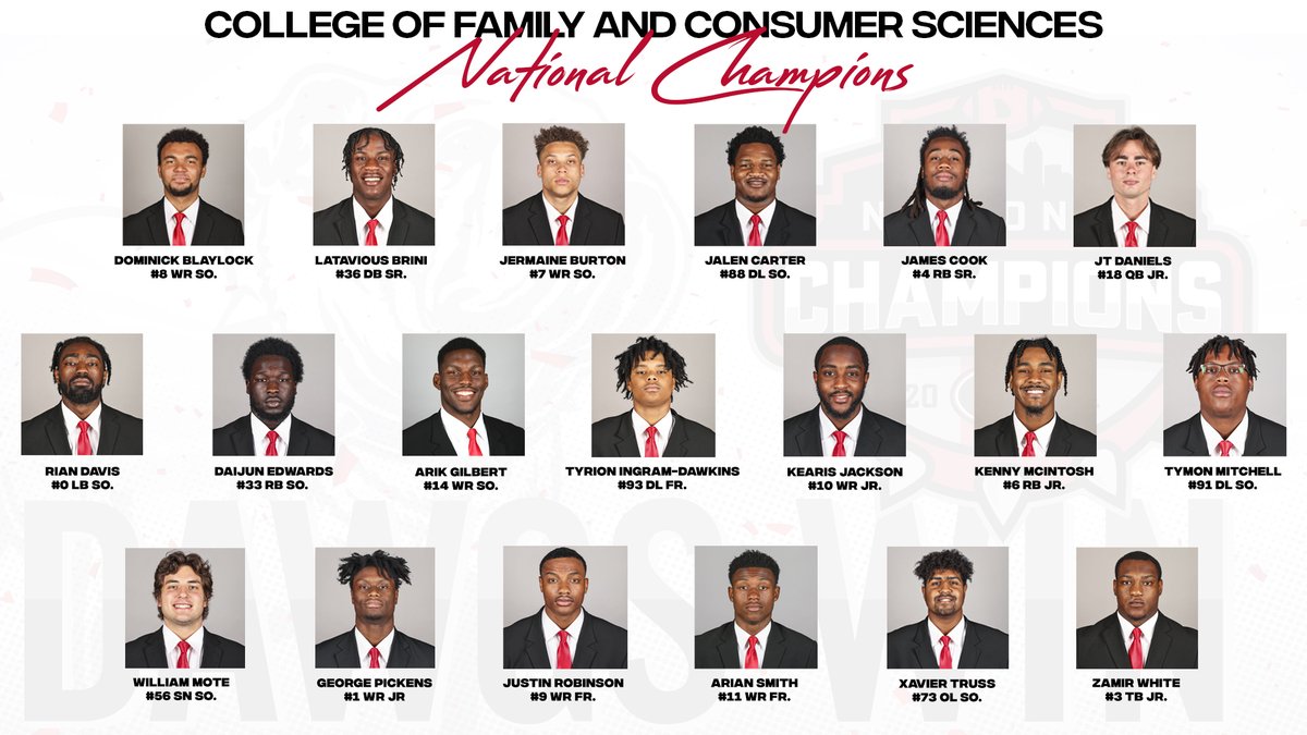 UGA FACS tweet media