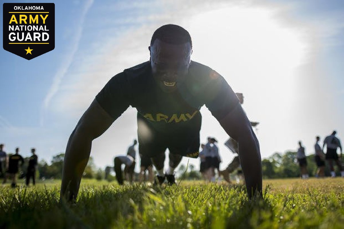 OKguardrecruit's tweet photo. Get #GuardFit when you join the Oklahoma Army National Guard! Click the link to get started: https://t.co/8NR4iDmLNp
#GuardFit #OKGuard #GoGuard #fitnessfriday https://t.co/6EH9mQqvo9