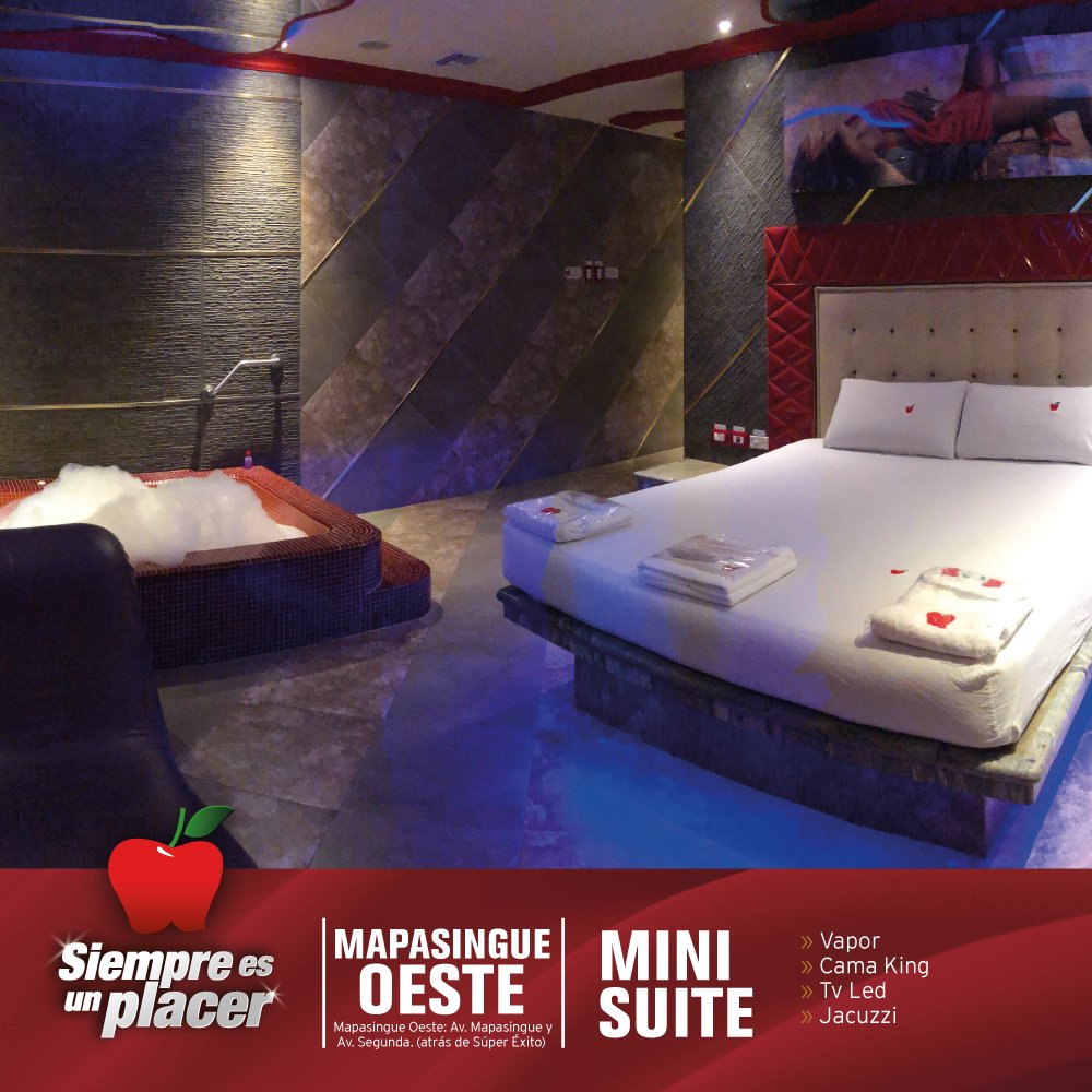 MotelesExtasis's tweet image. ¡Disfruta en las #Minisuites de #Mapasingue Oeste! Por solo $29,99 ¡pégate ese palito con #jacuzzi!
📍Mapasingue Oeste: Av. Mapasingue y Av. Segunda. (atrás de Súper Éxito)
*Reservaciones al: 093 992 7736