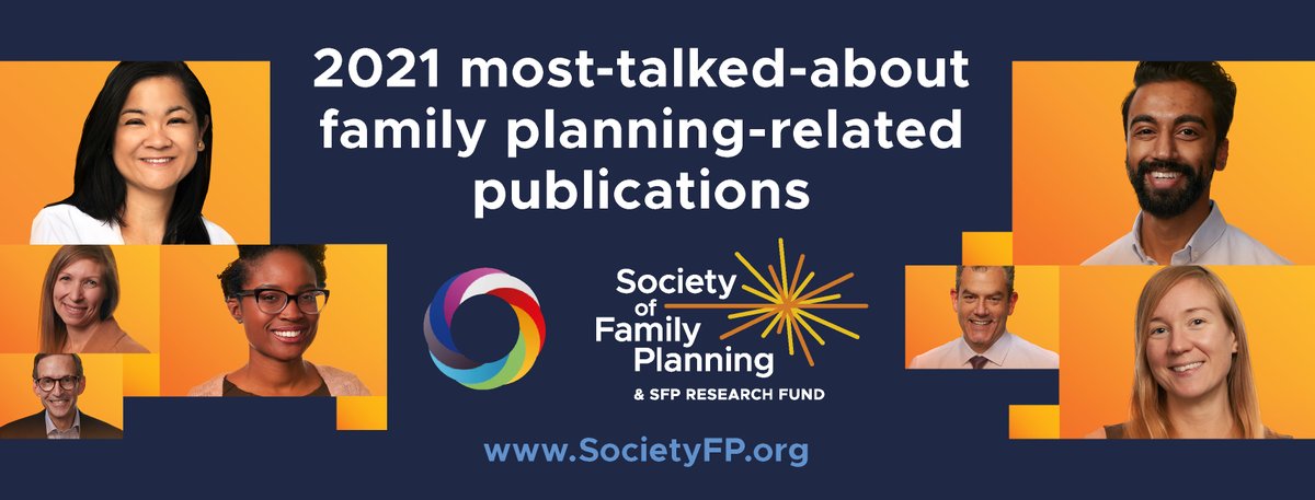 SocietyFP's tweet photo. We are thrilled to see 28 Society members featured as authors on our list of the 2021 most-talked-about family planning-related publications according to their Altmetric Attention Score. See the full list here: https://t.co/IJfoBbm8D4
#SourceForScience https://t.co/2twXTP5NWt