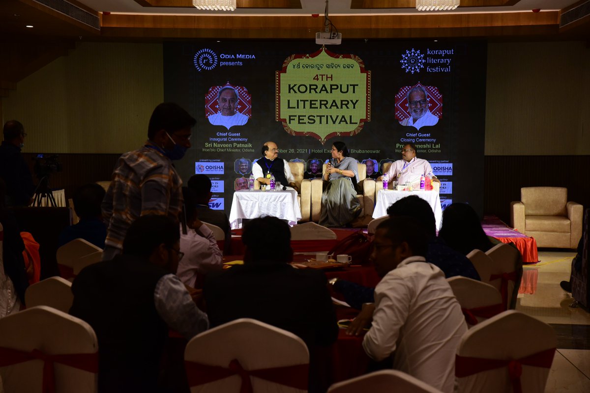 KoraputLitFest's tweet photo. THE AUDIENCE
------------
4th KORAPUT LITERARY FESTIVAL
Organised by Odia Media Private Limited
Publishing partner @peninbooks 
Festival director @AuthorSubhransu 
26 December 2021 https://t.co/5Mcydy5vKu