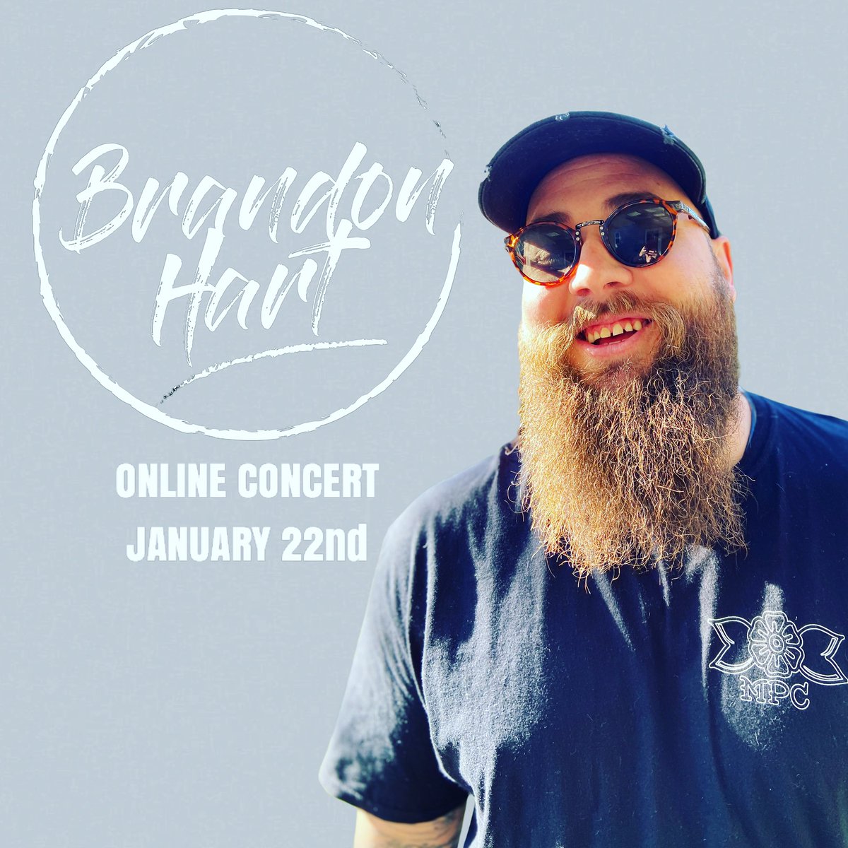 Playing an online concert January 22nd if you have not been to one they are a ton of fun. I play for like 2 hours and then sit and chat with everyone after. Grab a ticket below. 🙏❤️ iambrandonhart.com/store/online-c…